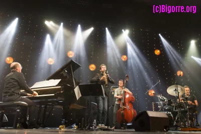 04/08/15 : Le Stéphane Kerecki Quartet à Jazz In Marciac   