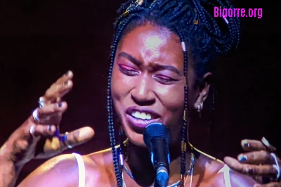 dominique Fils Aimé sur la scène de Jazz In Marciac