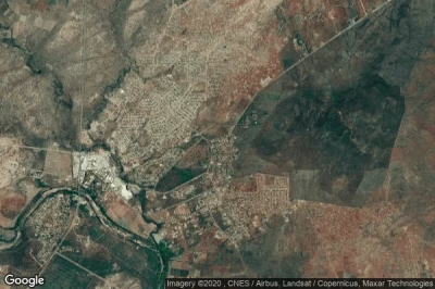 Vue aérienne de Giyani