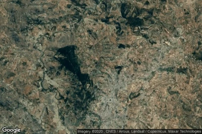 Vue aérienne de Fianarantsoa