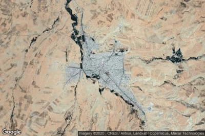 Vue aérienne de Takab