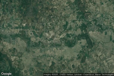 Vue aérienne de Thung Saliam