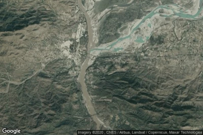 Vue aérienne de Attock Khurd