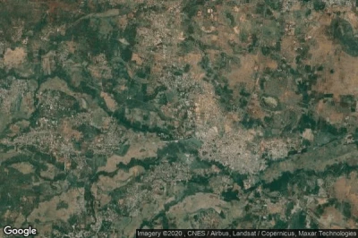 Vue aérienne de Thenkasi