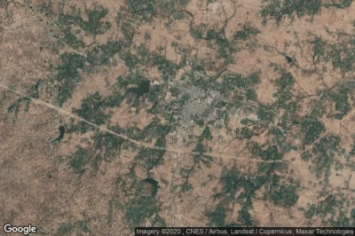 Vue aérienne de Rajpur