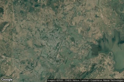 Vue aérienne de Parvatipuram