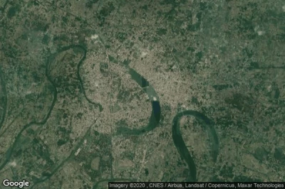 Vue aérienne de Motihari
