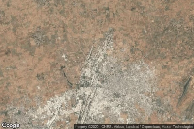 Vue aérienne de Makrana