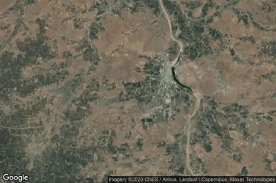 Vue aérienne de Khilchipur