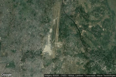 Vue aérienne de Gauripur