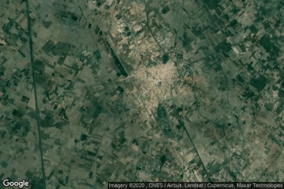 Vue aérienne de Chhata