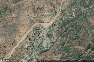 Vue aérienne de Abu Road