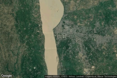 Vue aérienne de Pyay
