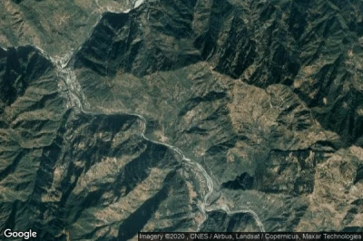 Vue aérienne de State of Uttarakhand