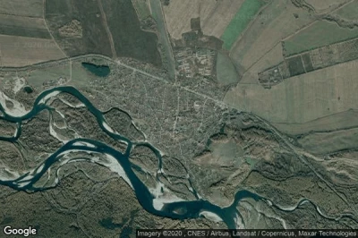 Vue aérienne de Srostki