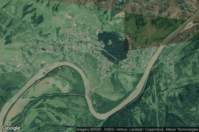 Vue aérienne de Kuzedeyevo