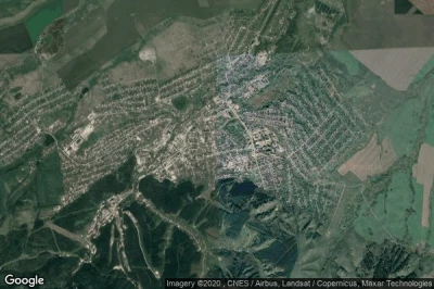 Vue aérienne de Belokurikha