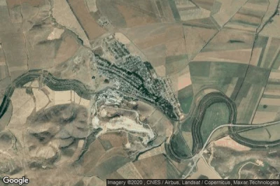 Vue aérienne de Sastobe