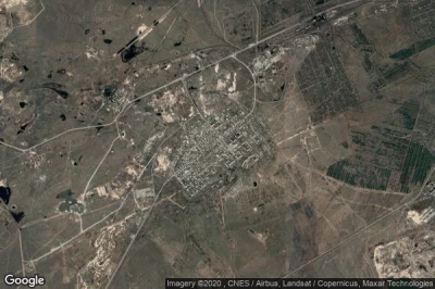 Vue aérienne de Aqtas