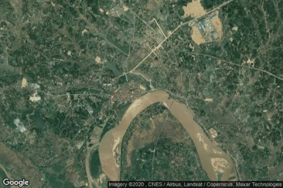 Vue aérienne de Phu Tho