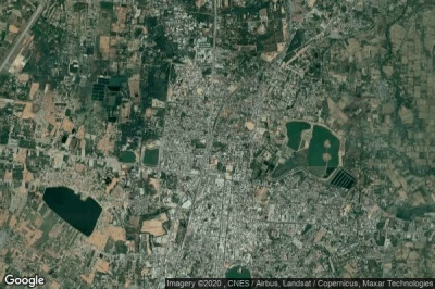 Vue aérienne de Khon Kaen