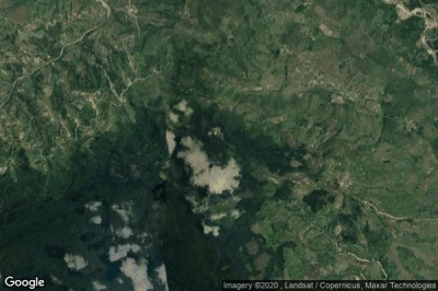 Vue aérienne de Wamena