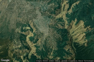 Vue aérienne de Sembalunbumbung