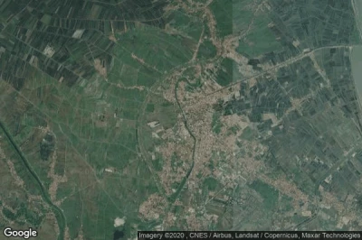 Vue aérienne de Indramayu