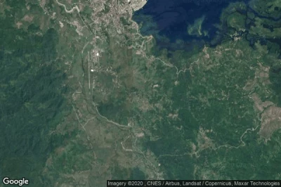 Vue aérienne de Surigao City