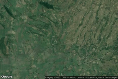 Vue aérienne de Odiong