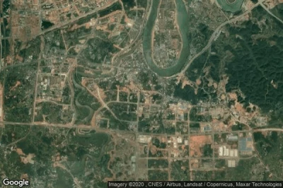 Vue aérienne de Pumiao