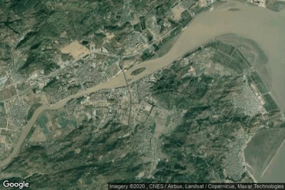 Vue aérienne de Dongdai