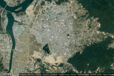 Vue aérienne de Tsch-hung