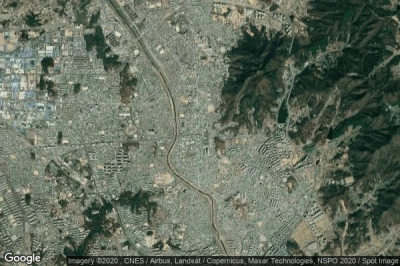 Vue aérienne de Cheongju