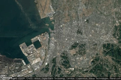 Vue aérienne de Kisarazu