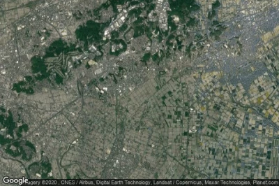 Vue aérienne de Hayashima
