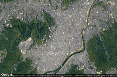Vue aérienne de Furuichi