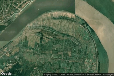Vue aérienne de Xinshazhou