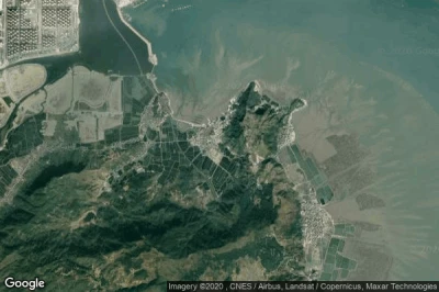 Vue aérienne de Beishan