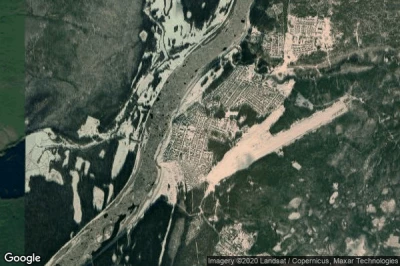 Vue aérienne de Yerbogachen