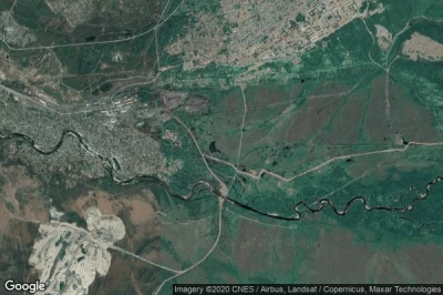 Vue aérienne de Chegdomyn