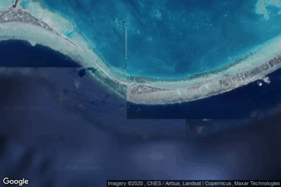 Vue aérienne de Tarawa