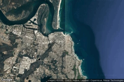 Vue aérienne de Port Macquarie