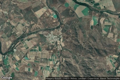 Vue aérienne de Dimbulah