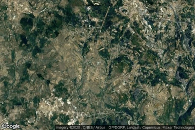 Vue aérienne de Santo Estêvão das Galés