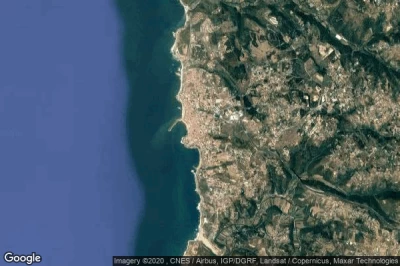 Vue aérienne de Ericeira