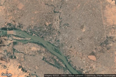 Vue aérienne de Niamey