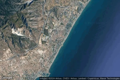 Vue aérienne de Torremolinos