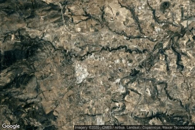 Vue aérienne de Muro del Alcoy