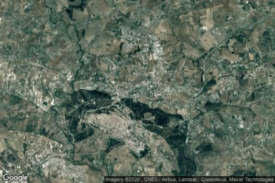 Vue aérienne de Agrigento